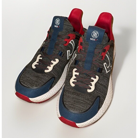 G/FORE MG4X2 Limited Edition Cross Trainer Golf Shoes Men 9.5 Charcoal Grey Red main image 7